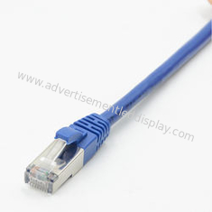 Dayanıklı 2m Ethernet Kablosu Uzun Ömürlü Mavi Kablosuz Ethernet Kablosu