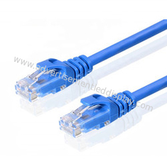 Mavi Ağ Bağlantı Kablosu Veri Aktarımı Cat 9 Ethernet Kablosu