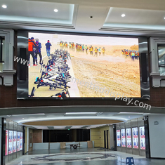 Yanma karşıtı iç HD LED Reklam Ekranı 320mmx160mm Sıcaklık Monitörü Özel