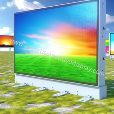 Hava durumuna dayanıklı LED Reklam Ekranı 192x192mm Boyutu 6000cd Açık hava için parlaklık