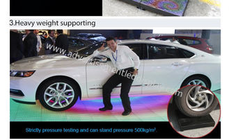 Araba Gösterisi Dans Pisti LED Ekran Etkileşimli Adım 6.25mm