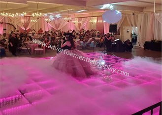Düğünler için 8.9mm Video LED Dans Pisti Neme Dayanıklı 9500K