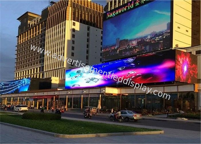 Sokak Mimarisi İçin 5500cd Reklam LED Ekran P6.67mm