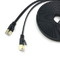 Siyah Dış Mekan Ağ Bağlantı Kablosu SASO Gigabit Ethernet Kablosu