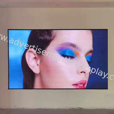 İç mekan akıllı reklamcılık LED Ekranı Demir/Dry-casting Alüminyum Malzemesi