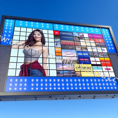 Linsn / Nova-star / Colorlight Kontrol Sistemi ile özelleştirilebilir LED Reklam Ekranı