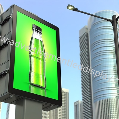 Yüksek Parlaklık LED Reklam Ekranı Güneş Işığı Okuyuculuk Parlaklık 6000cd MTBF 10