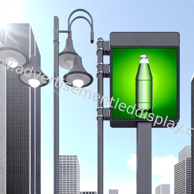 Yüksek Parlaklık LED Reklam Ekranı Güneş Işığı Okuyuculuk Parlaklık 6000cd MTBF 10