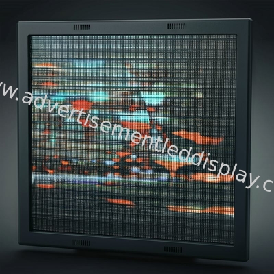 Dayanıklı Demir LED Ekran 192x192mm Modül Boyutu Etki Reklamı için 100 Yıllık Yaşam Süresi