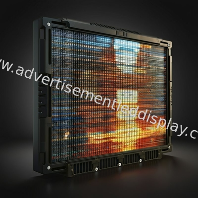 Dayanıklı Demir LED Ekran 192x192mm Modül Boyutu Etki Reklamı için 100 Yıllık Yaşam Süresi