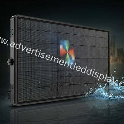 IP65 Demir LED Ekran Canlı Dış Reklamlar için En İyi Çözüm 6000cd Parlaklık