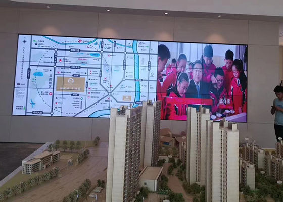 55 inçlik 4x4 dar bezel LED Video Duvar Duvar 3000 1 Sözleşme